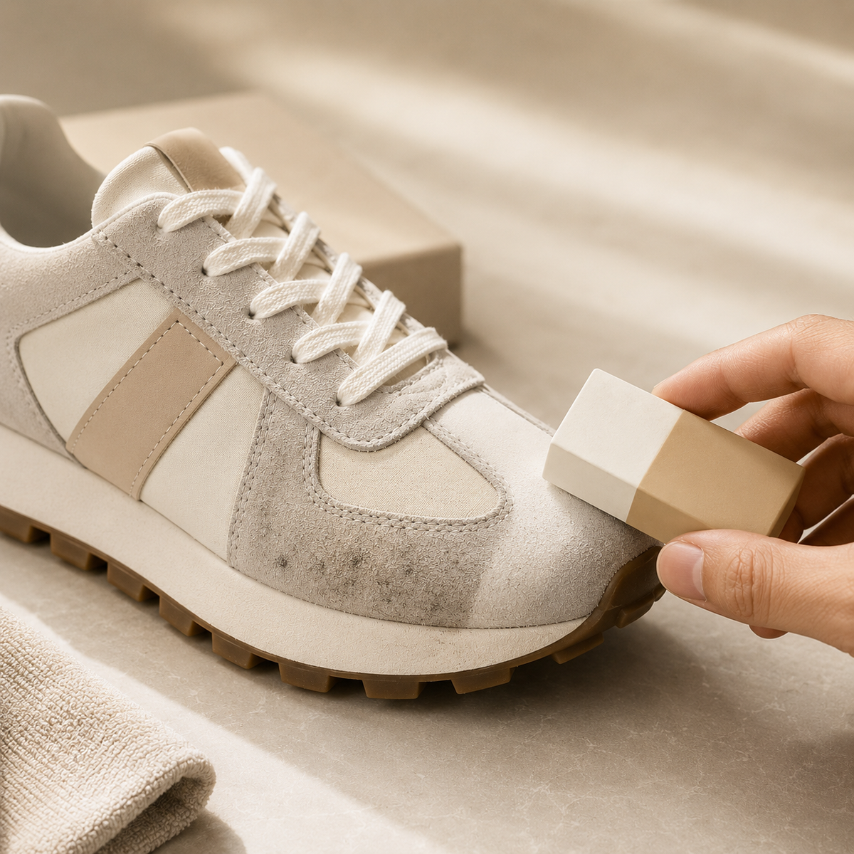 Gomma Premium per la Pulizia delle Scarpe